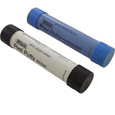 EpoxyBond, BLACK Epoxy Putty 530317 for Swimming Pool/Spa Tile, Plaster, Leaks