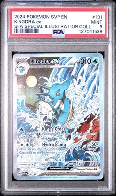 PSA 9 Kingdra Ex #131 2024 Pokemon Svp Black Star Promo 127011538