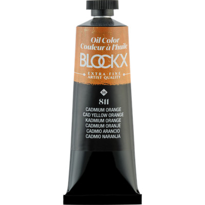 Blockx 3x Ölfarbe, Kadmium Orange - Tube 35ml - Kadmiumorange 213811BXC