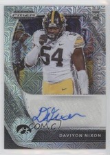 2021 Panini Prizm Draft Picks Mojo 3/25 Daviyon Nixon #DPA-DNI Auto rf2