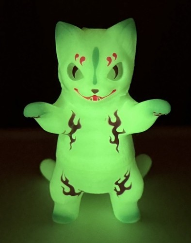 Konatsuya Negora summer flame Sofubi Soft Vinyl Figure new - Picture 2 of 2