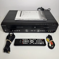 ⚡️Emerson ZV427EM5 DVD Recorder VCR Combo Player 1080p HDMI w/ Remote ⚠️ CLEAN