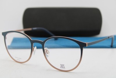 NEW JOS ESCHENBACH 981086 72 BLUE GOLD GUNMETAL AUTHENTIC EYEGLASSES 52-20