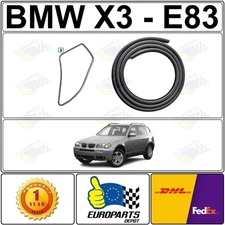 2003-2010 BMW X3 E83 Door Seal Edge Protector Weatherstrip Rear LH 51723449349
