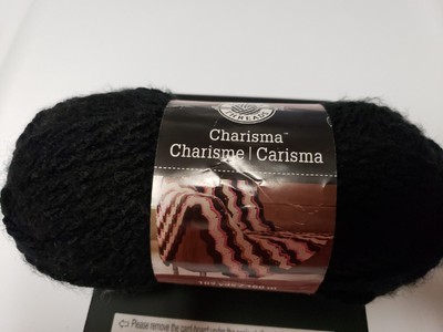 Loops &Threads Charisma Yarn 3.5oz Color Black