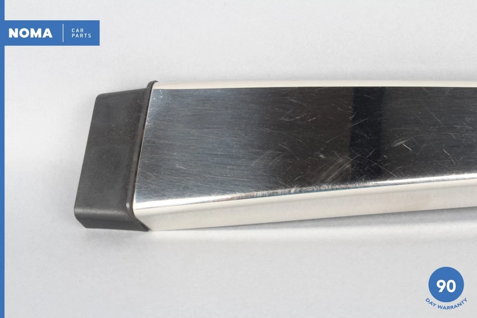 88-94 Jaguar XJ6 XJ40 lado direito do passageiro exterior moldura de pilar B cromado fabricante de equipamento original - Imagem 2 de 4