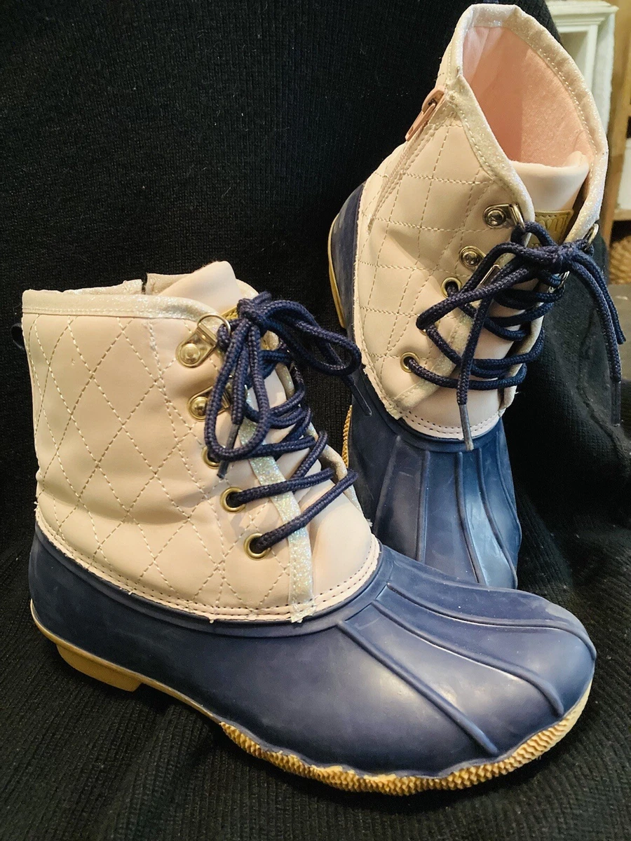 Crown and ivy duck best sale boots