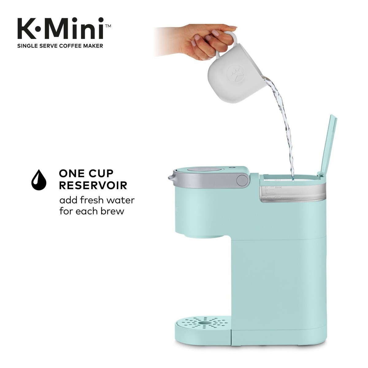 Keurig K-Mini Single Serve Coffee Maker, Oasis blue | eBay