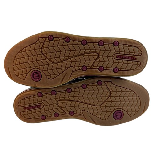 NEU Merrell Damengröße 6 Medium Rant modische Sneaker schwarz grau Canvas Leder - Bild 9 von 11