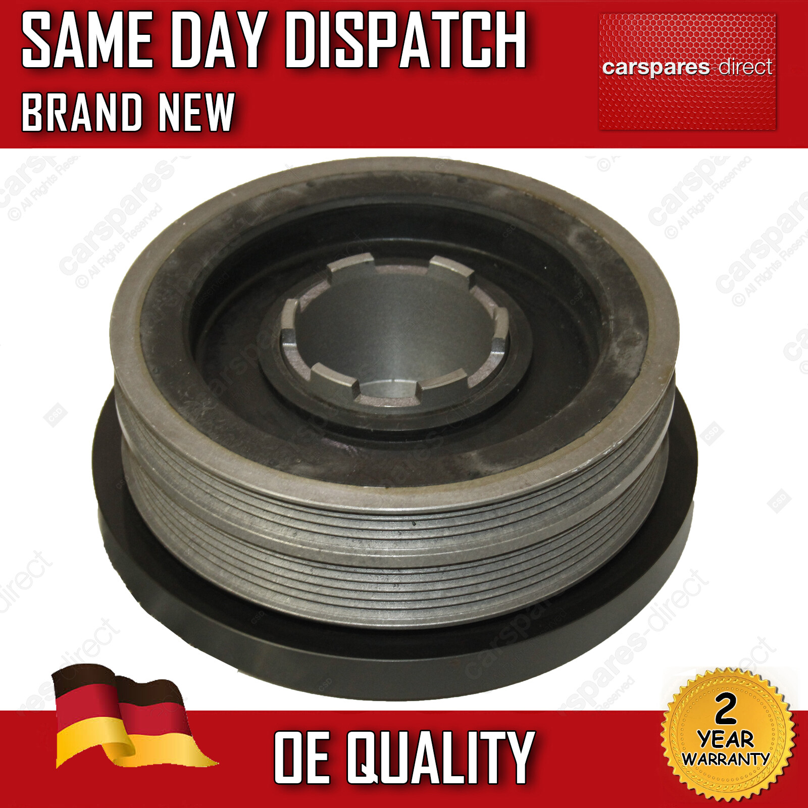 BMW E46 E60 E81 E87 E90 318D 320D 520D M47N DIESEL CRANKSHAFT PULLEY