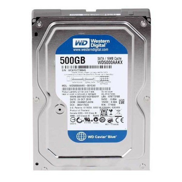 Dell Optiplex 755 - 500GB SATA Hard Drive with Windows Vista
