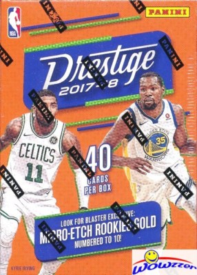 2017/18 Panini Prestige Basketball Fatory Sealed Blaster Box! Jayson Tatum RC YR