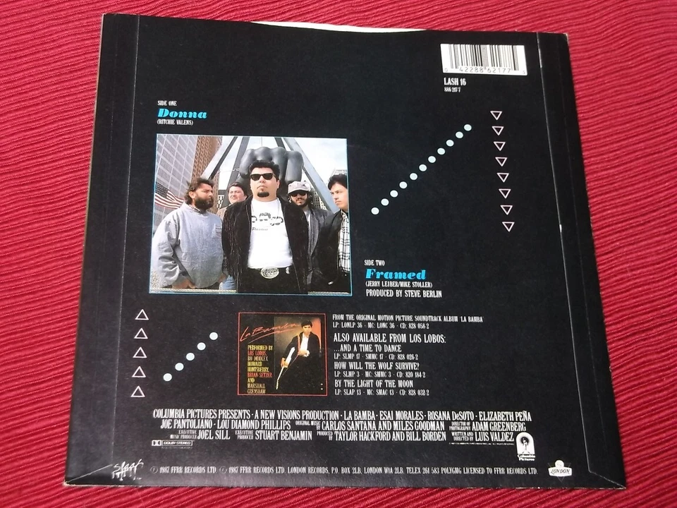 Los Lobos:    Donna    7"  Mint Unplayed (sticker on slv) Foto 2 de 2