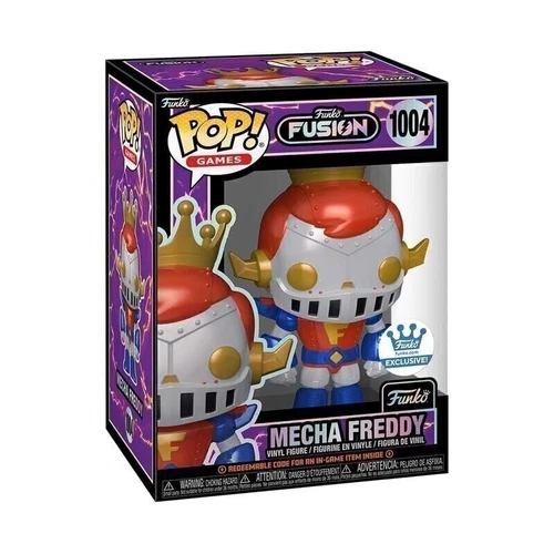 Mecha Freddy #1004 Funko Pop! Fusion - Exclusive In-Game-Item Code Vinyl Figure