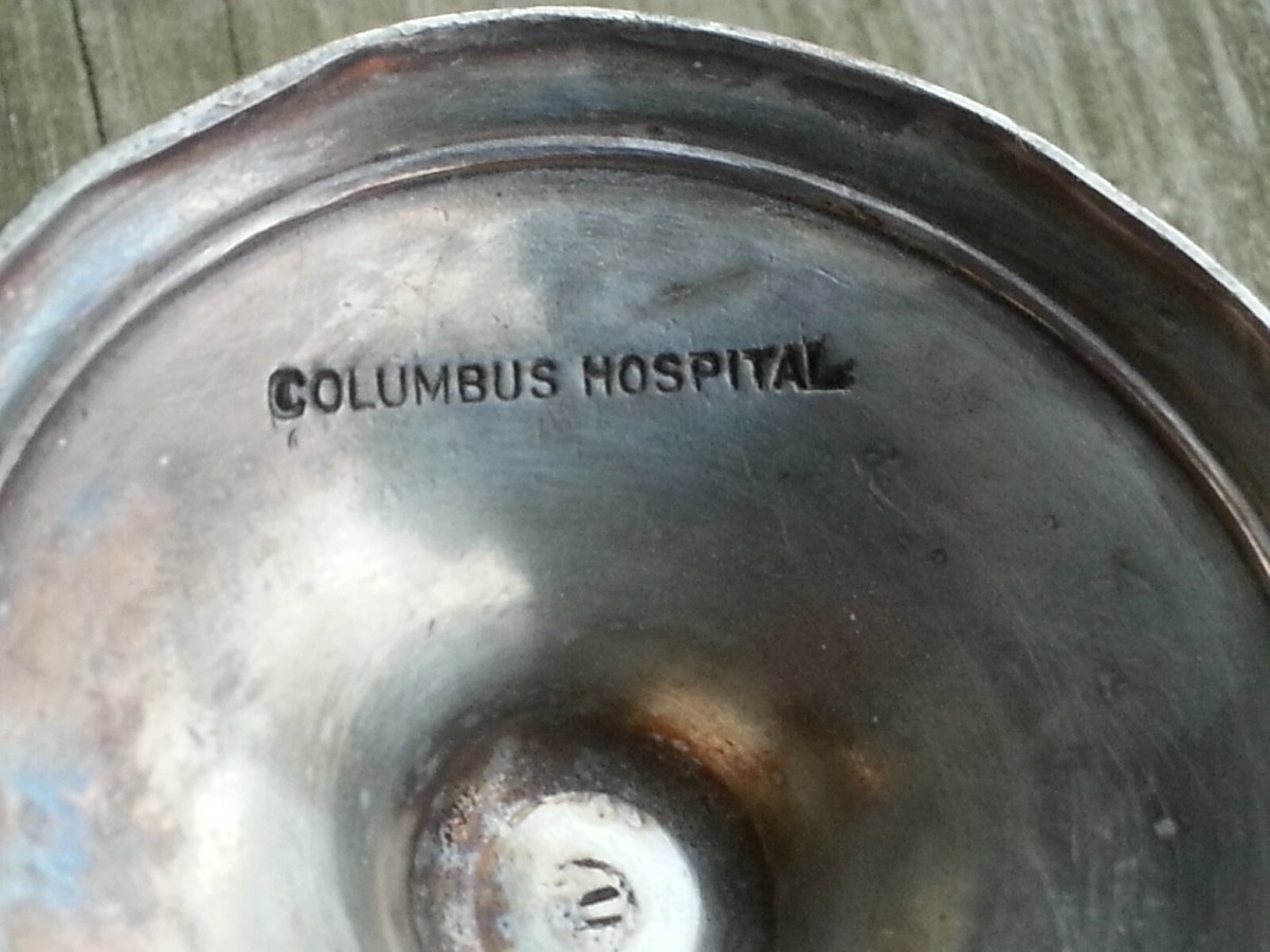 Antique GORHAM Silver Soldered serving cup marked 