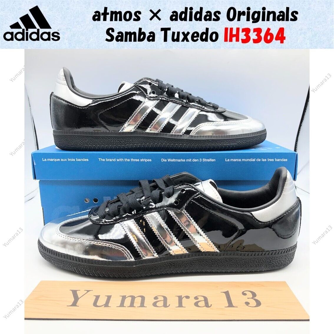 atmos × adidas Originals Samba Tuxedo IH3364 Men's Size | eBay atmos × adidas Originals Samba Tuxedo IH3364 Men's Size | eBay