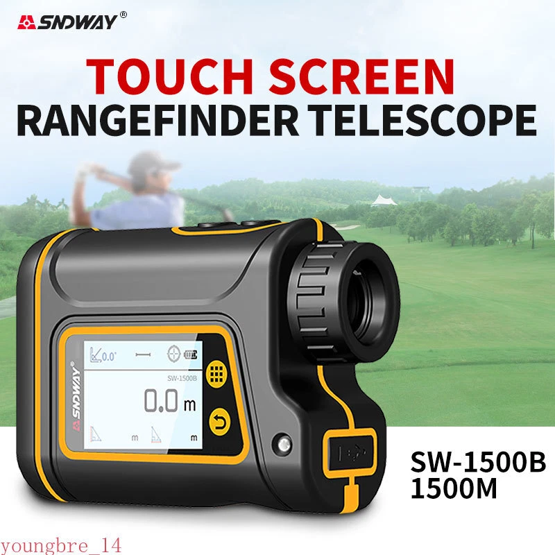 Laser Rangefinder Telescope Hunting Outdoor Professional Golf Range Finder
Opens in a new window or