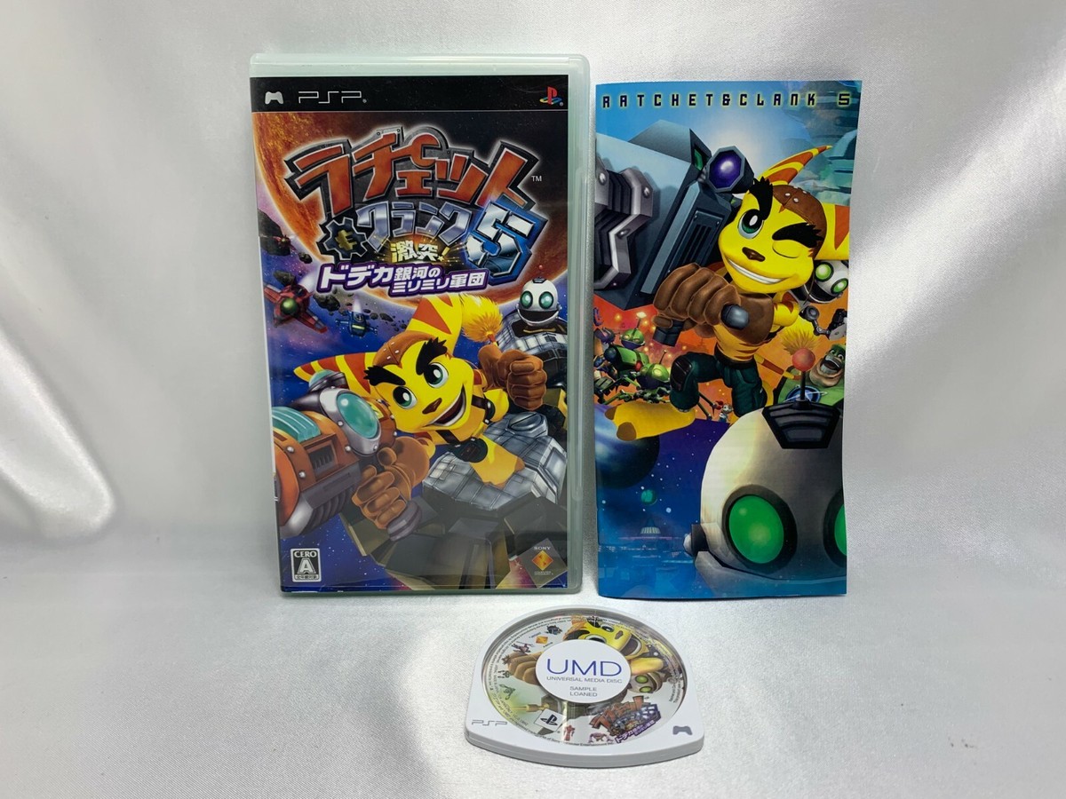 Sony PSP Japan Ratchet & Clank 5 Gekitotsu! Dodeka Ginga no