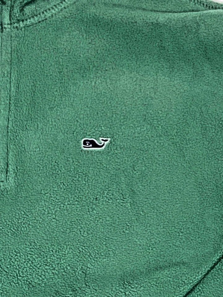 Chaleco polar con cremallera completa y chaqueta polar 1/2 talla grande 16-18 Vineyard Vines para niñas Foto 4 de 4