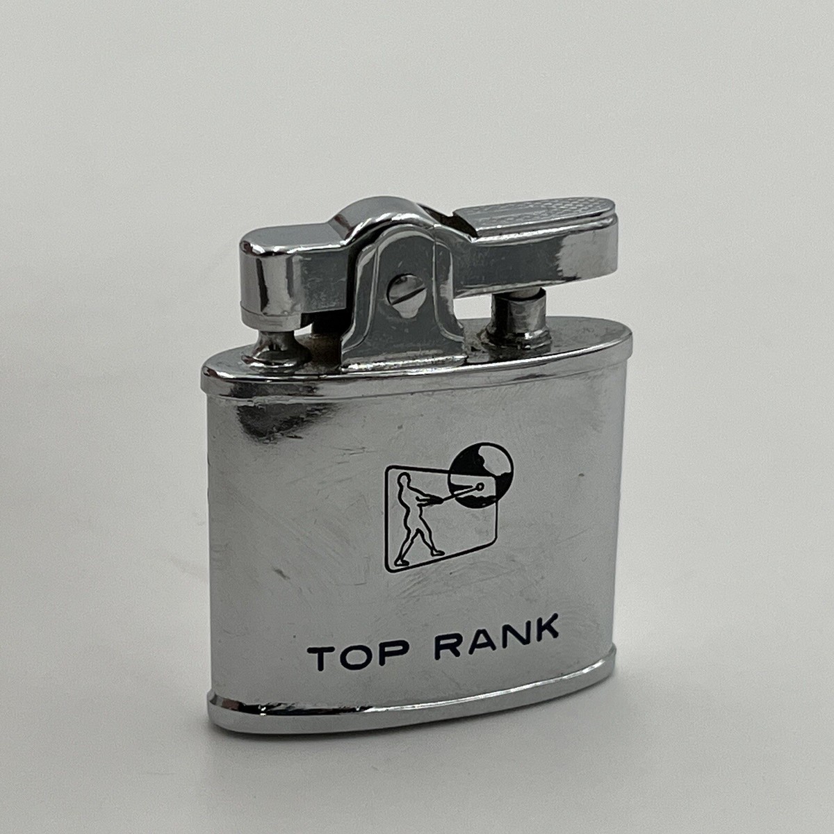 empire ジッポー Vintage 1960's Top Rank Empire Automatic Super Lighter Logo