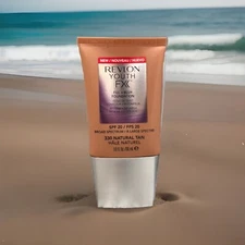 Revlon Youth Fx Fill + Blur Foundation Spf 20  # 330 Natural Tan SEALED ( 055)