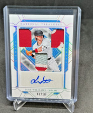 2022 Panini National Treasures LUKE WILLIAMS Triple Patch AUTO 02/10