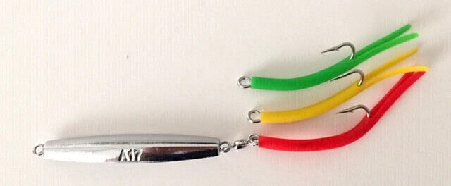ava 17 fishing lure AVA Jig/Diamond Jig with Tube Tail main image 0