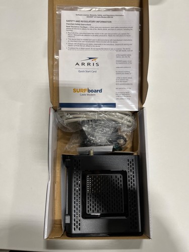 ARRIS SURFboard SB6190 DOCSIS 3.0 32 x 8 Gigabit Cable Modem - Picture 2 of 3