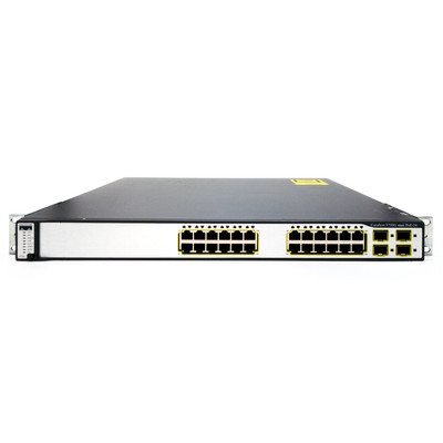 Cisco catalyst 3750g 24ps-s poe switch sm part num#ws-c 3750g-24ps-s (746320942582)