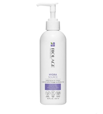 Biolage Hydrasource Daily Leave in Cream Vegan Formula Cruelty Free 8.4 Oz