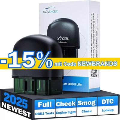 XTOOL AD20 PRO OBD2 Diagnosegerät Auto Bluetooth Alle Systeme Scanner Code leser