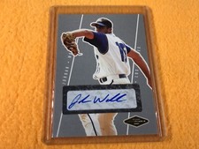 P2-43 BASEBALL CARD - JORDAN WALDEN - 20P7 JUSTIFIABLE - AUTOGRAPHED