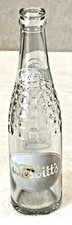 VTG 1971 Nesbitt’s-Los Angeles, Cali.-10 oz-Clear Diamond Glass-Soda-Pop Bottle