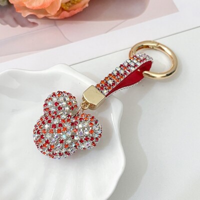 Mickey keychain car key ring pendant ladies bag pendant
