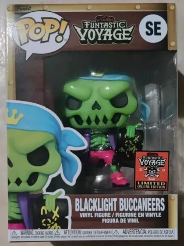 Blacklight Buccaneers Fantastic Voyage Funko Pop Mascot Box of Fun 2024