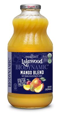Organic Biodynamic Mango Nectar 32 FZ