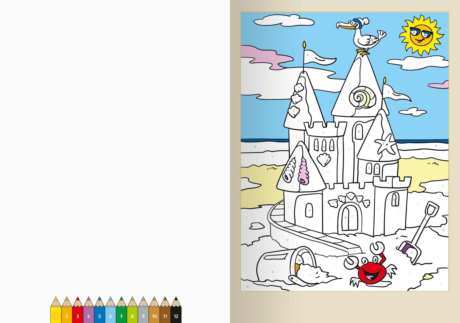 Thumbnail - Ravensburger Malen Nach Zahlen Ab 7 Jahren Ferien - 48 Motiv ...