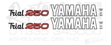 Yamaha  TY250 Graphics stickers decals transfers TY 250 Trial