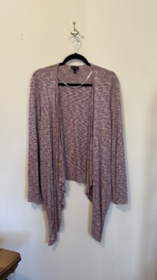 Torrid Women s Wrap Sweater Lightweight Spring Summer Asymmetrical Hem Size 2