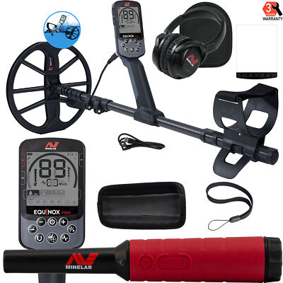 Minelab EQUINOX 700 Multi-IQ Metal Detector w/ Pro-Find 40 Pinpointer