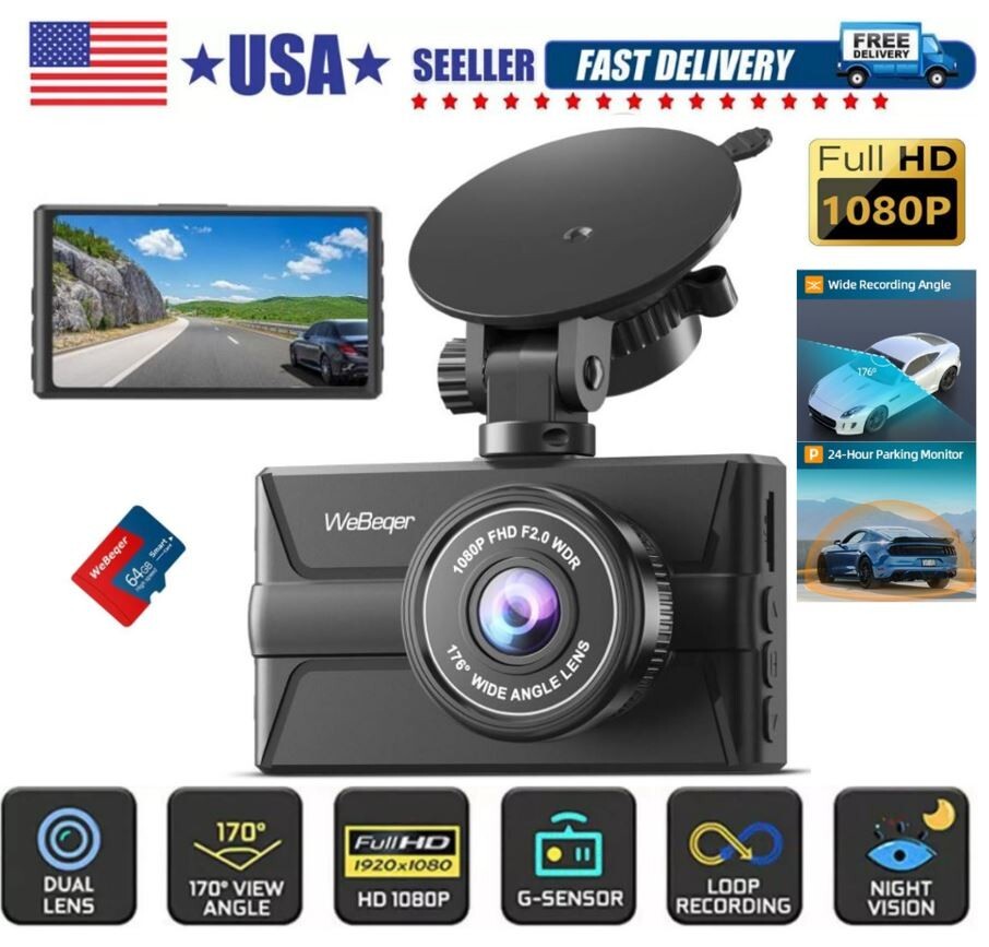 Top 4K WiFi Dash Cam for Cars with Front Mirror and Wifi Connectivity