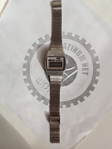 1978 SEIKO DIGITAL CRONOGRAPH A159-5009G VINTAGE WRISTWATCH - Picture 8 of 9