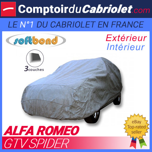 Housse de protection mixte Alfa Romeo GTV Spider bâche SoftBond garage