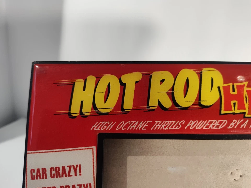 Marco de fotos retro-go hot rod hell cats coche crazy rock n roll beat años 50 Foto 3 de 4