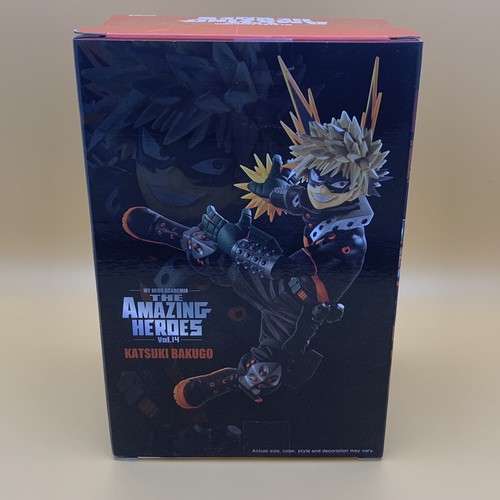 Figurina Banpresto My Hero Academia The Amazing Heroes V14 Katsuki Bakugo nuova - Foto 3 di 4
