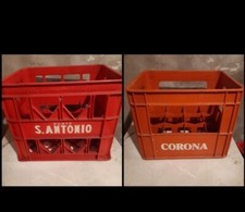 Cassette Plastica Vintage Portabottiglie Spumador/corona x 12 Bottiglie