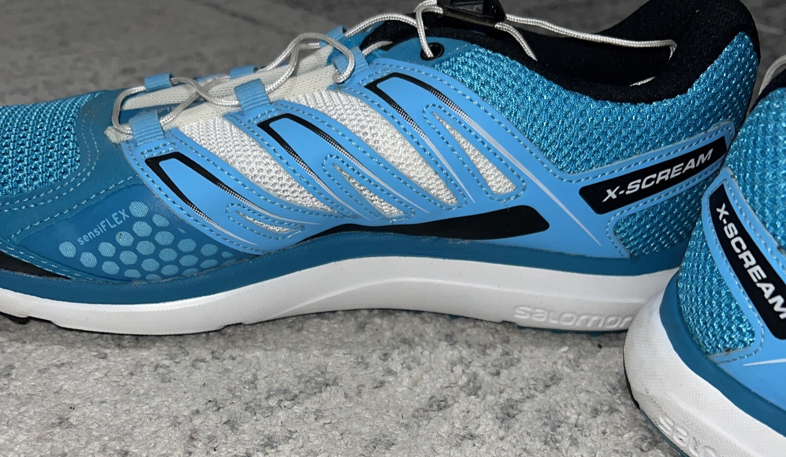 Scarpe da corsa basse Salomon X Scream blu taglia 8 da donna City Trail