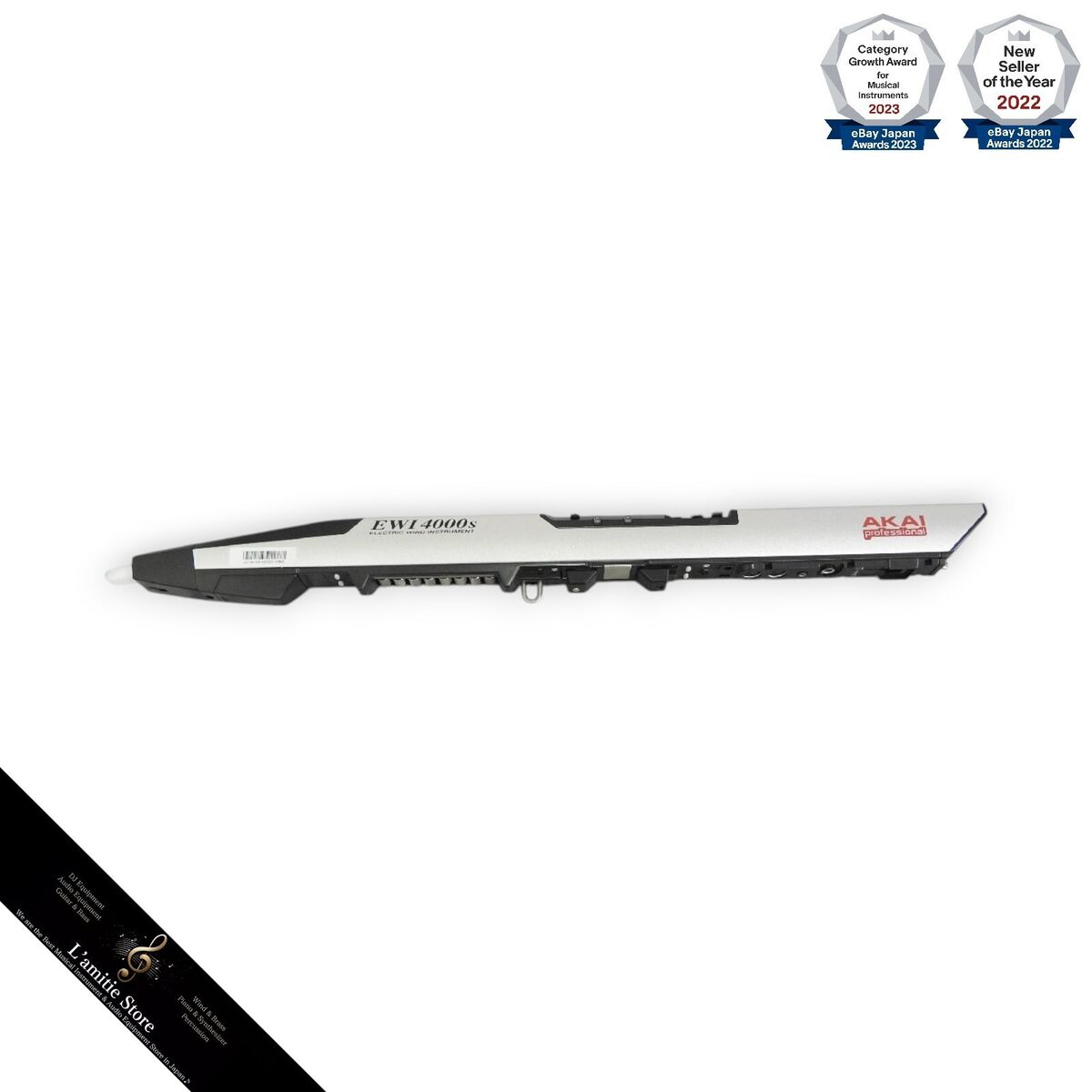 AKAI EWI4000s Wireless Electronic Wind Instrument AKAI EWI4000s Wireless Electronic Wind Instrument