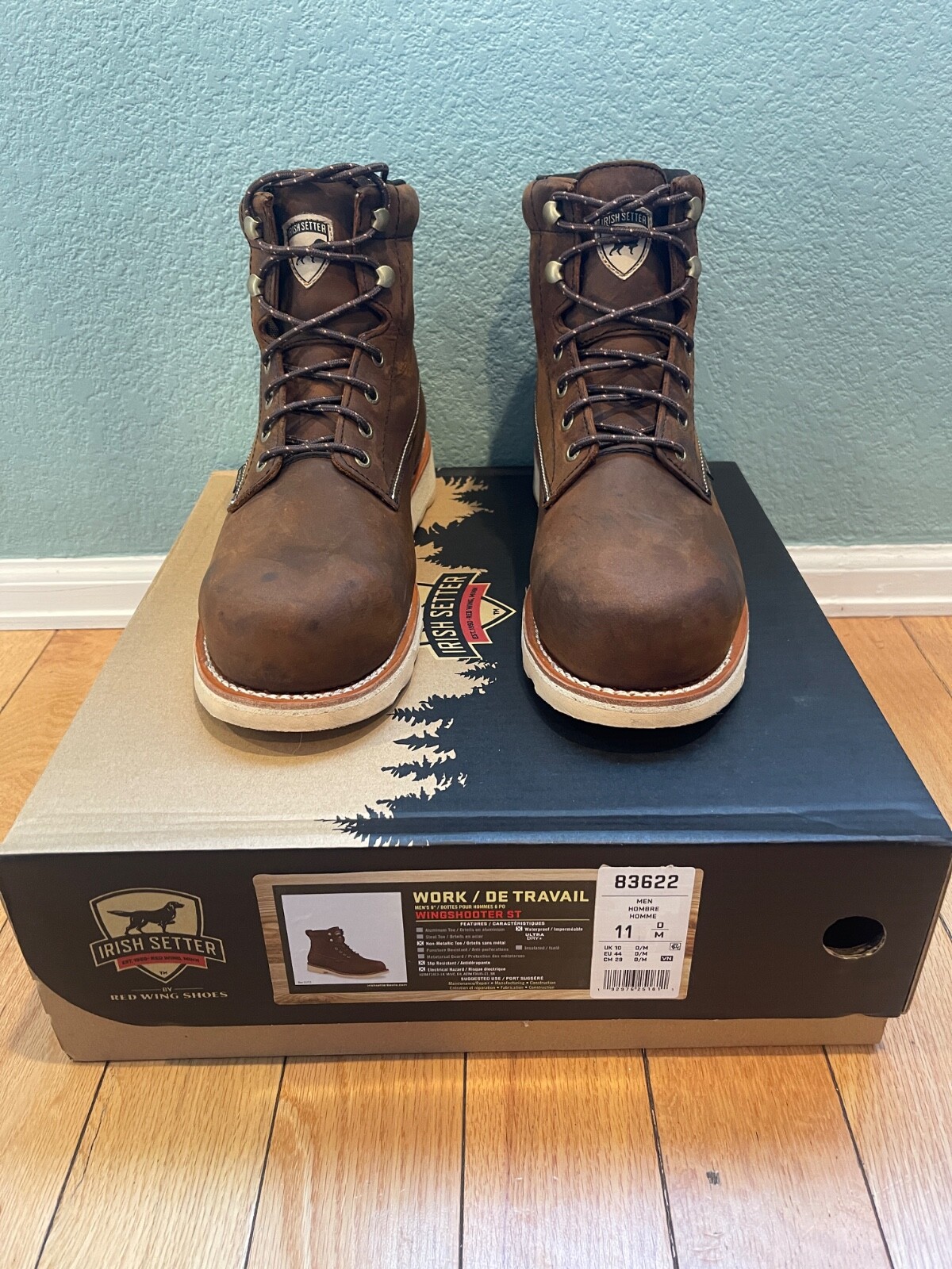 Red Wing Irish Setter Wingshooter ST 83622 Waterproof Hunting Boots