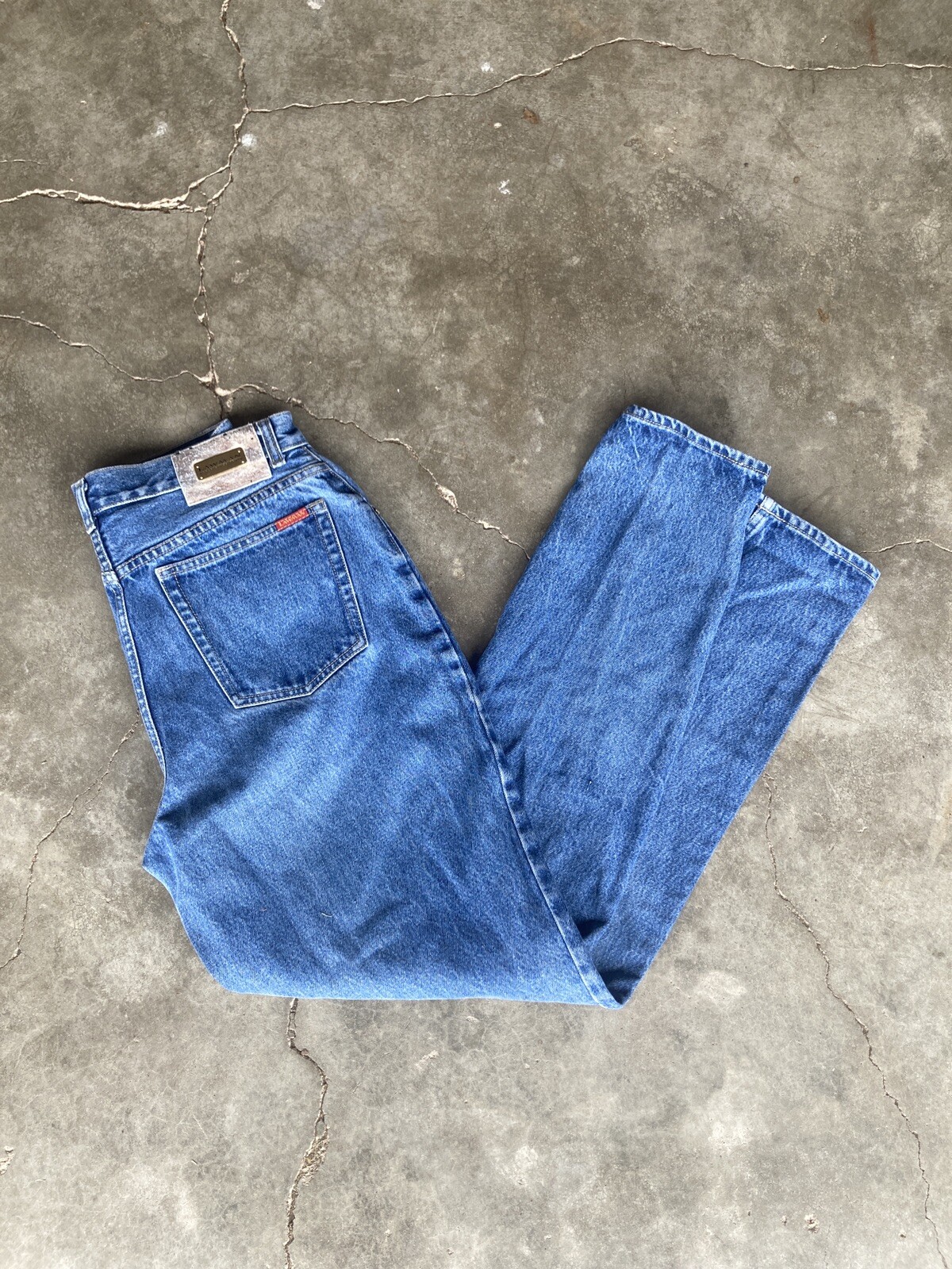 Vintage Lawman Jeans Womens 9 Blue Denim Western Cowgirl High Rise